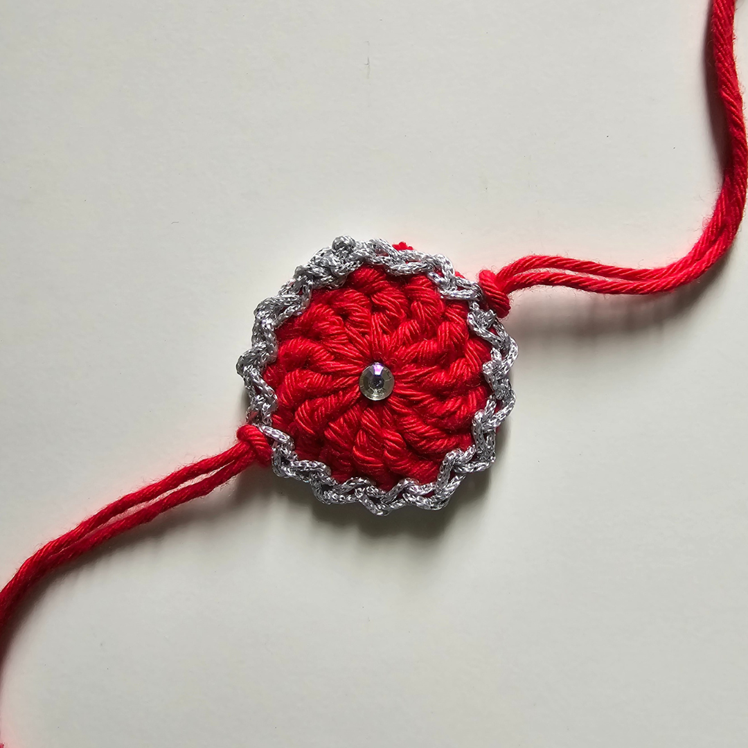 Handmade Crochet Rakhi