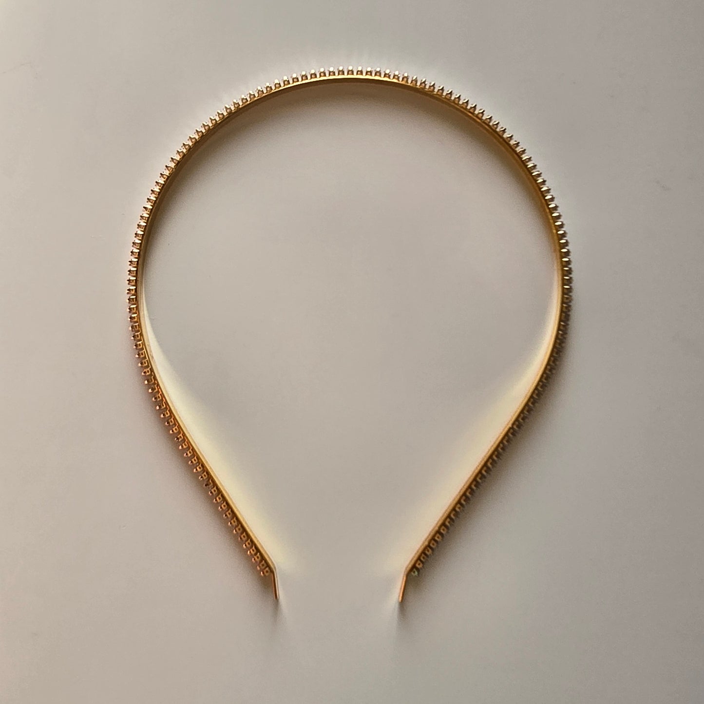 Glamorous Gold Diamond Headband