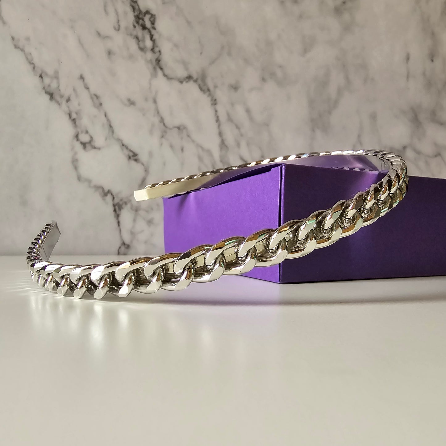 Silver Chain Hairband