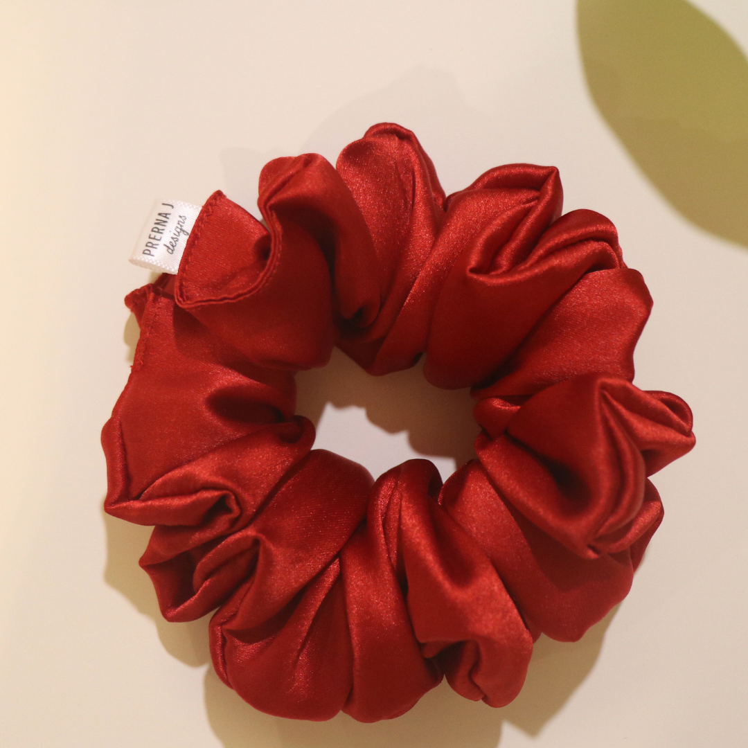 Luxurious Satin Scrunchie Large