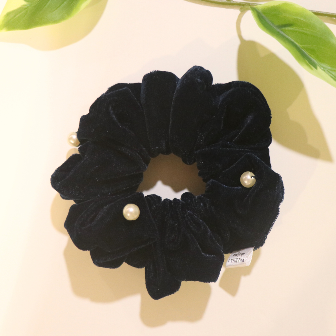 Velvet Scrunchie Large
