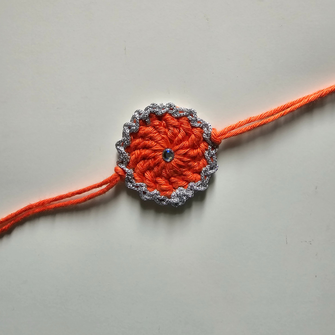Handmade Crochet Rakhi