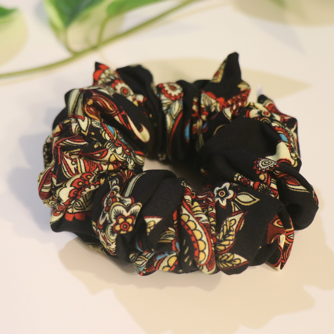 Printed Scunchie Large