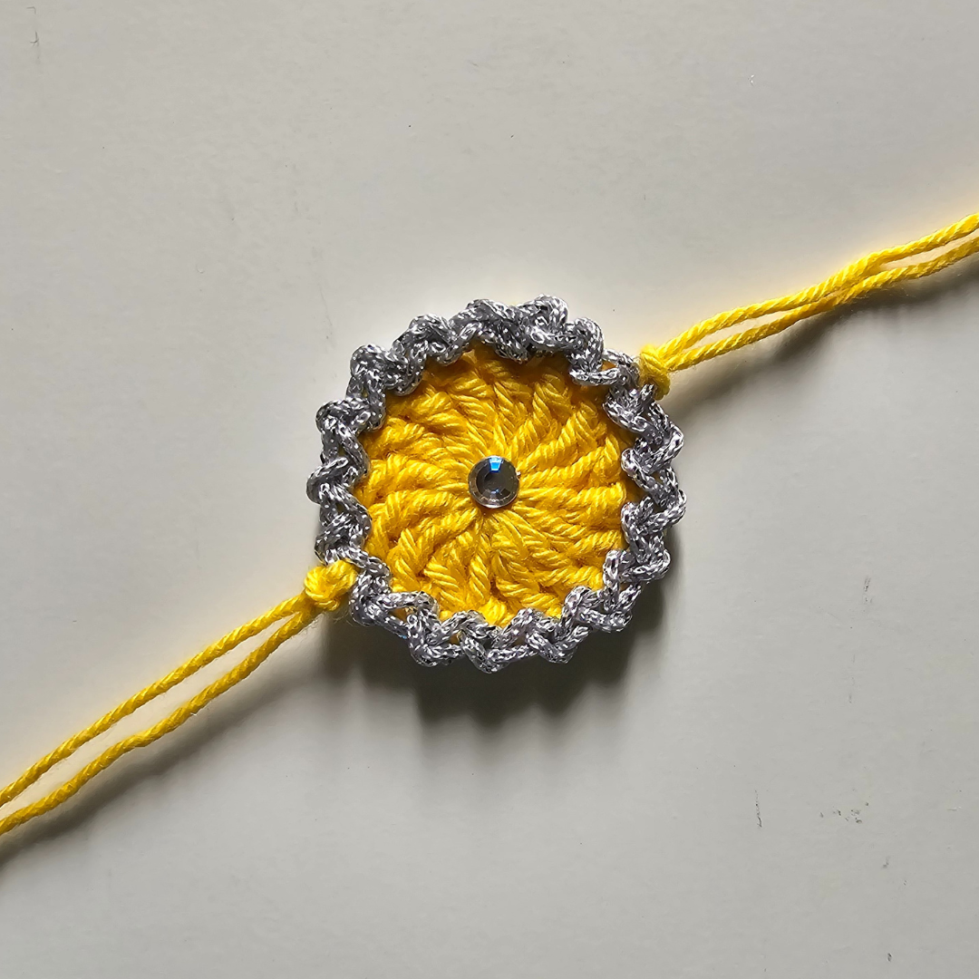 Handmade Crochet Rakhi