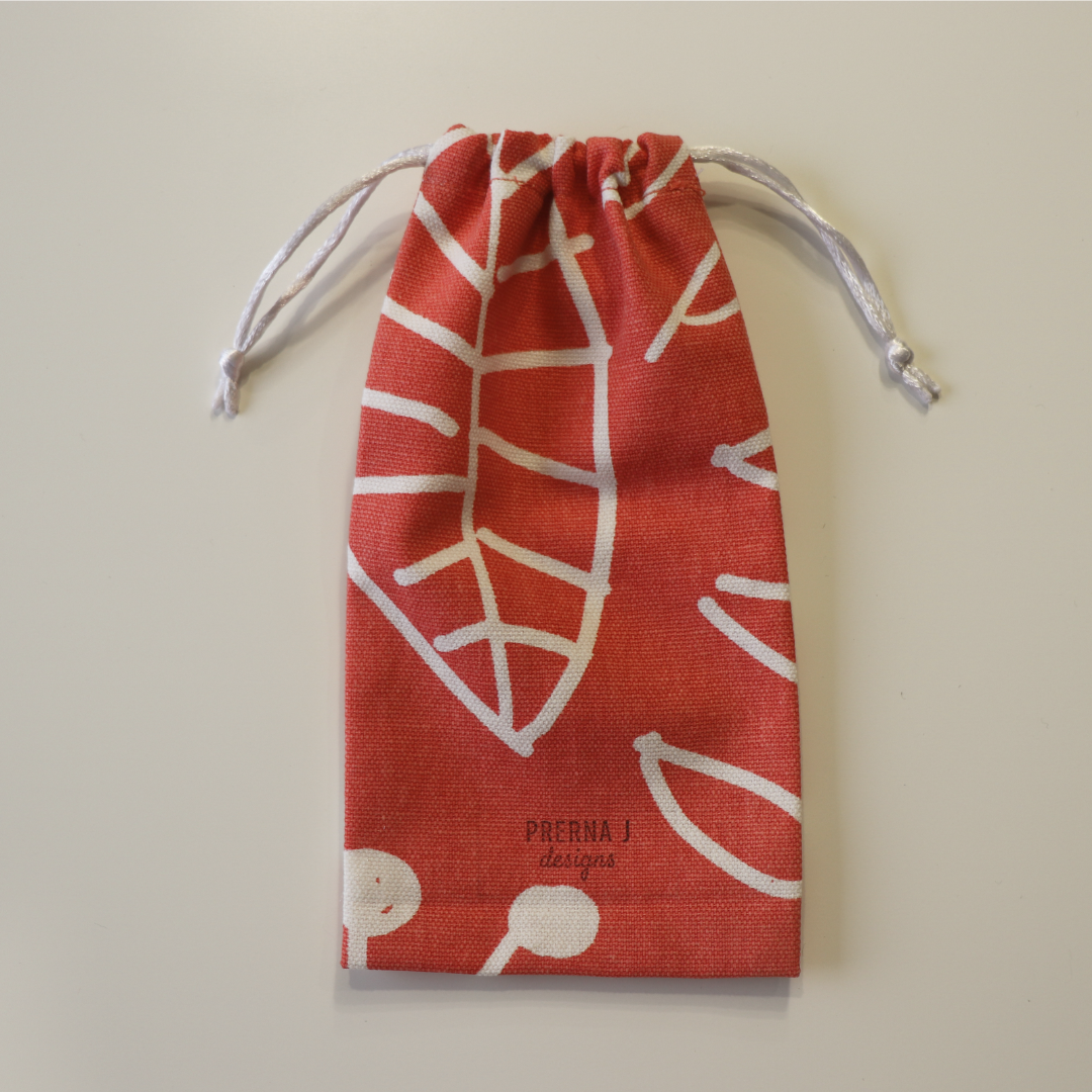 Sunglass / Eyeglass Cover, Drawstring pouch