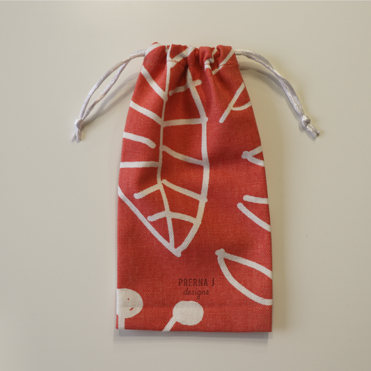 Sunglass / Eyeglass Cover, Drawstring pouch