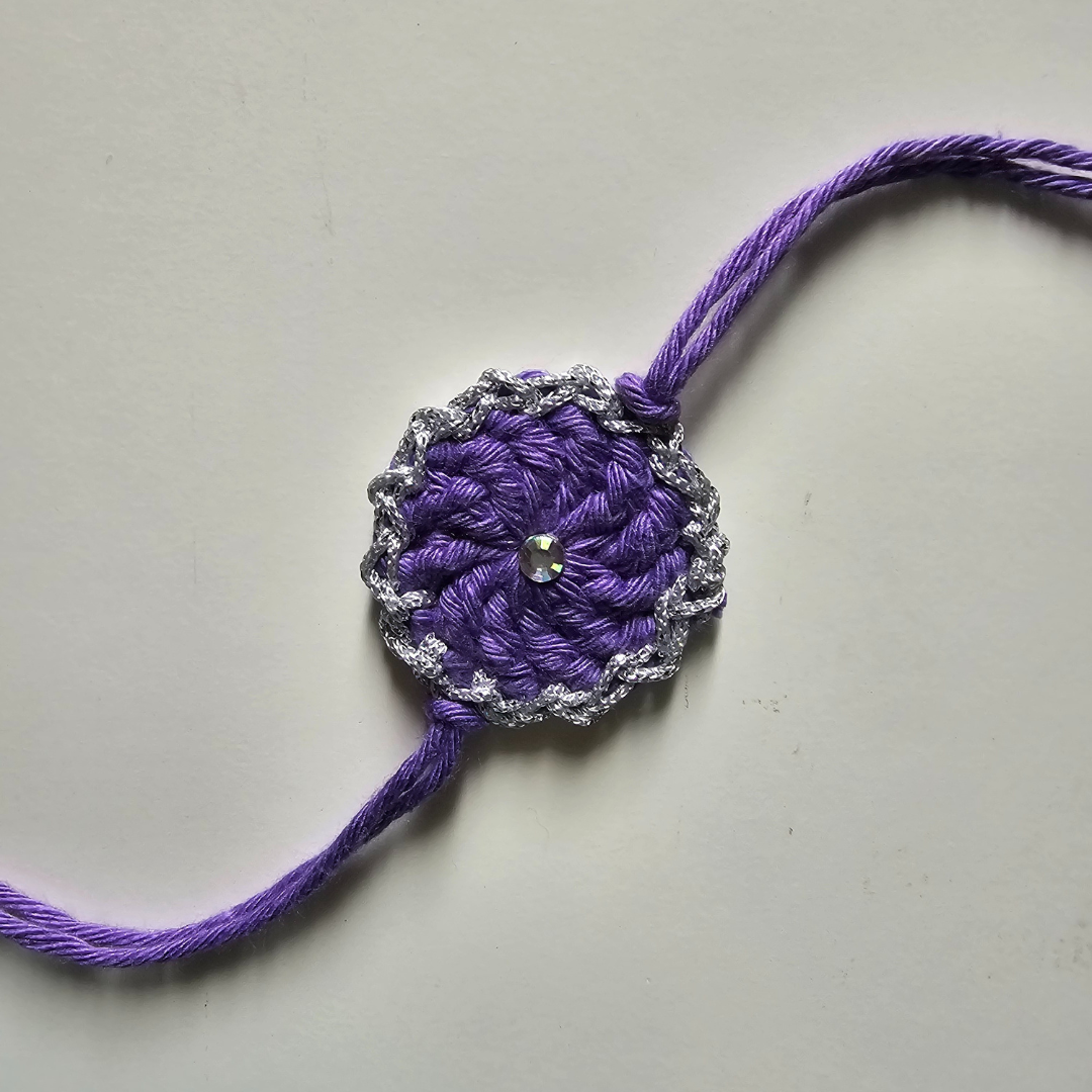 Handmade Crochet Rakhi