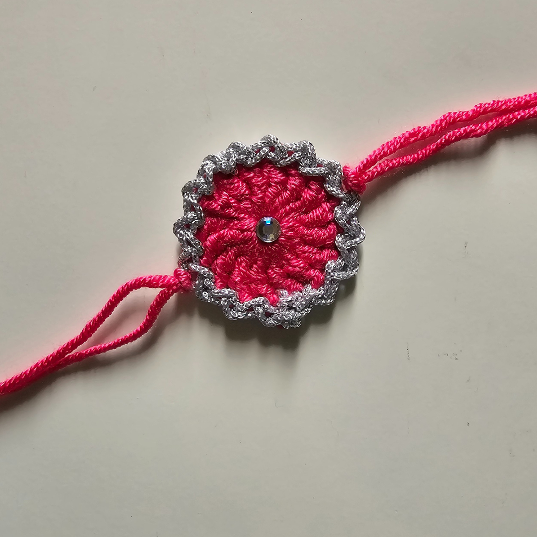 Handmade Crochet Rakhi