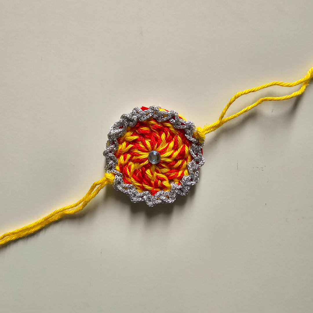 Handmade Crochet Rakhi